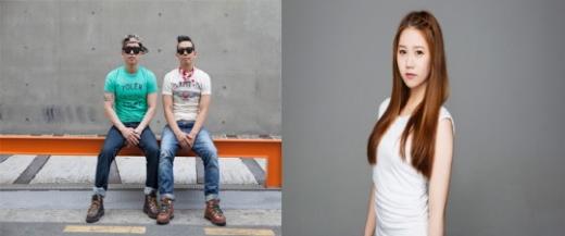 써니사이드(왼쪽)와 송하예/ 사진제공=부영컴퍼니, JG엔터테인먼트