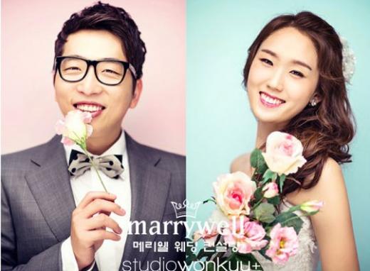 정범균 커플/사진=메리웰웨딩
