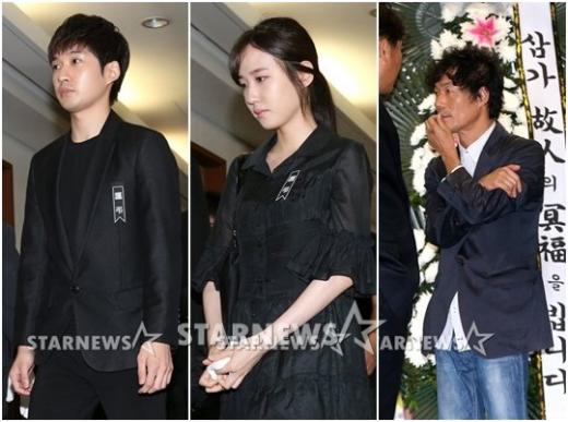왼쪽부터 배우 류덕환, 박은빈, 오광록 / 사진=최부석 기자