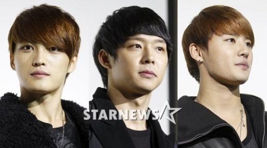 JYJ멤버 김재중 박유천 김준수(왼쪽부터) /사진=스타뉴스