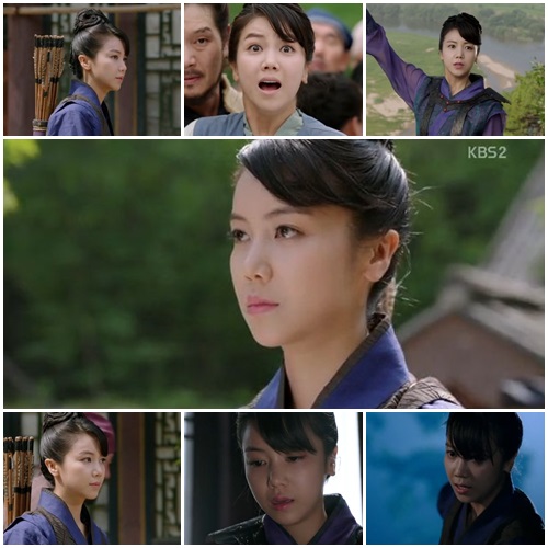 '칼과 꽃'의 김옥빈 /사진=KBS 2TV '칼과 꽃'
