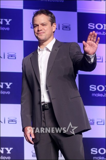 배우 맷 데이먼/사진=최부석 기자