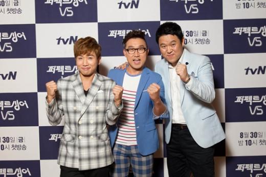 (왼쪽부터)유세윤, 김현욱, 김구라 / 사진제공=CJ E&M