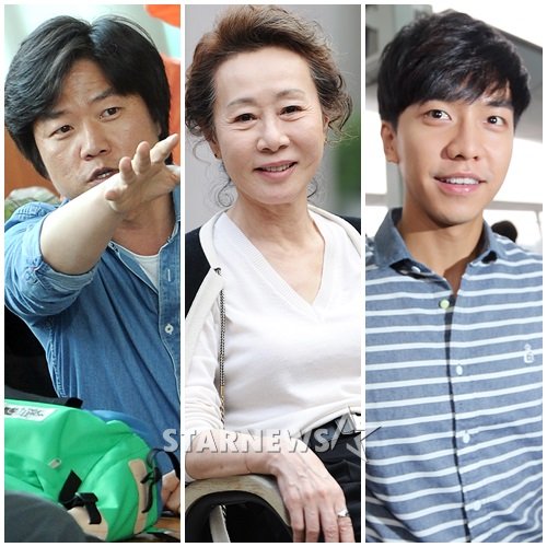 나영석PD, 윤여정, 이승기(왼쪽부터) /사진=스타뉴스