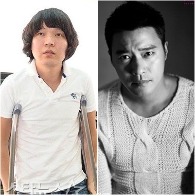 신정환(왼쪽)과 이성욱