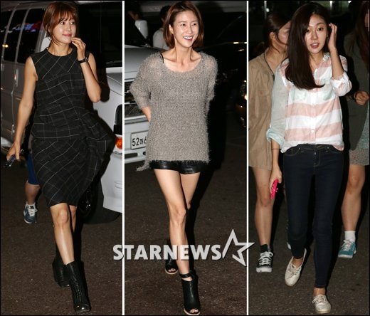 한지혜, 이수경, 백진희(왼쪽부터) /사진=최부석 기자