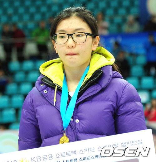 대회 3관왕에 오른 심석희 /사진=OSEN