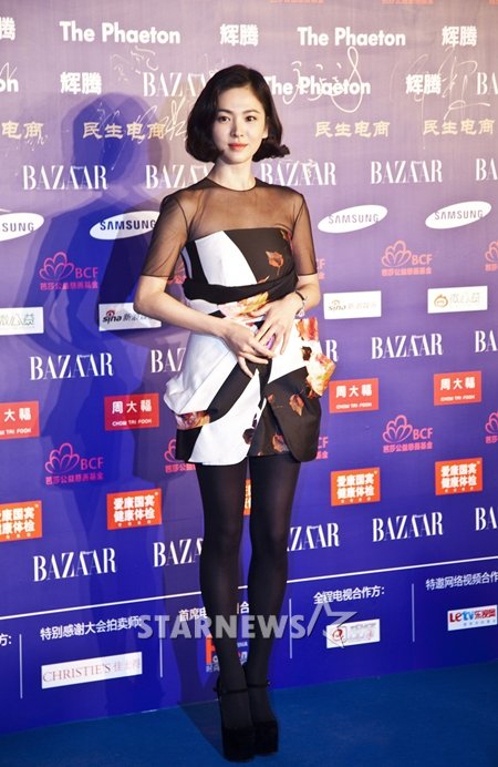 사진=중국 자선파티의 송혜교