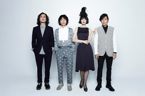 밴드 자우림의 구태훈, 김진만, 김윤아, 이선규(왼쪽부터)/사진=사운드 홀릭