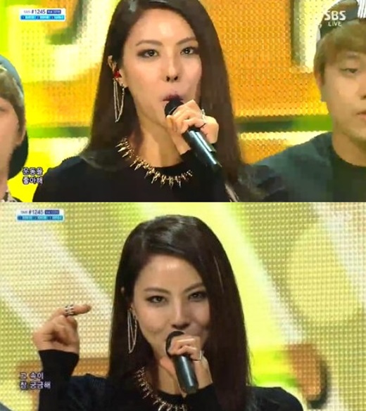 사진=SBS '인기가요' 방송화면