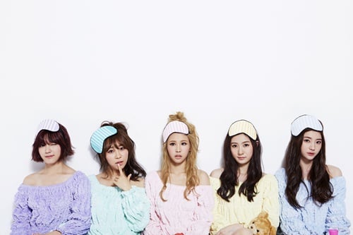 틴트의 미니 메이 미림 상미 제이미(왼쪽부터) / 사진=GH엔터테인먼트