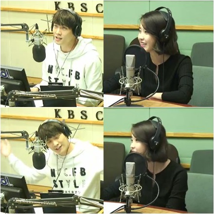 배우 최다니엘, 가수 아이유/사진=KBS 보이는 라디오