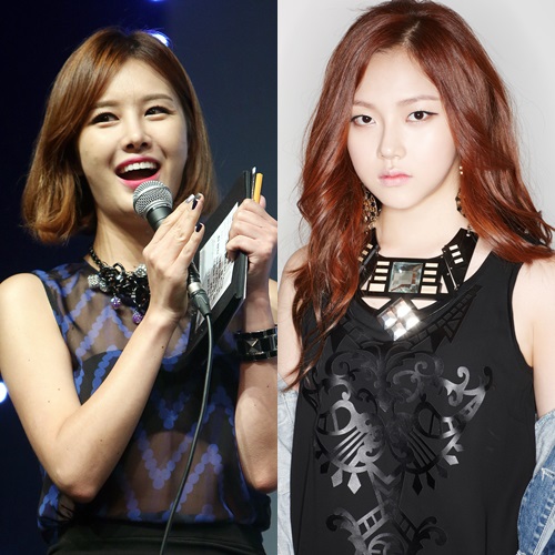 (왼쪽부터) 박은지, 투아이즈 정다은 /사진=스타뉴스