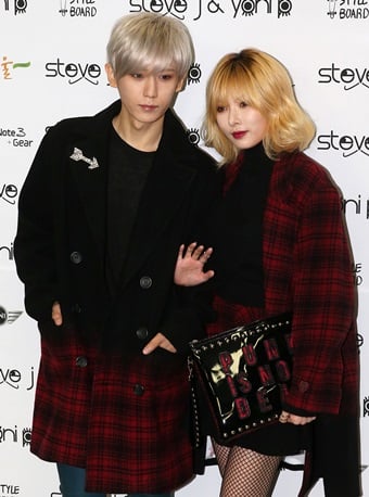 장현승(왼)과 현아 / 사진= 스타뉴스 이동훈 기자