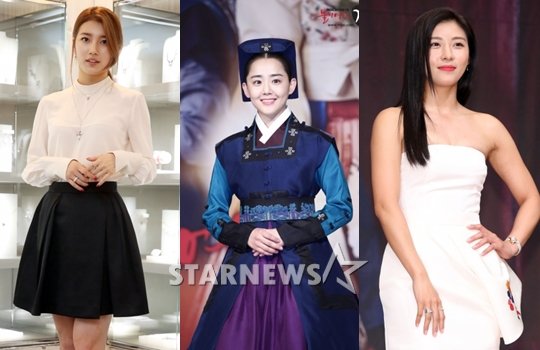 (왼쪽부터)수지, 문근영, 하지원 / 사진=머니투데이 스타뉴스