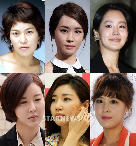 조혜련, 이다해, 황수정, 신지, 김사랑, 장미인애(왼쪽 위부터 시계방향) /사진=스타뉴스