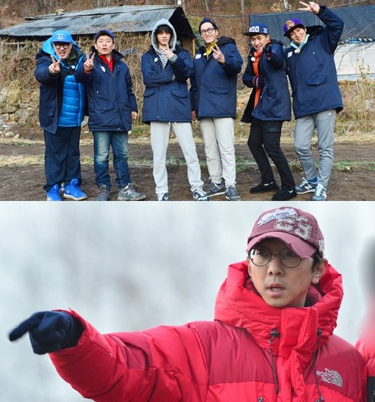 KBS 2TV '해피선데이-1박2일' 시즌3 멤버들(위)과 연출자 유호진PD /사진=KBS