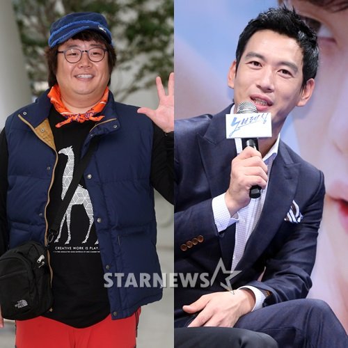 (왼쪽부터) 류담, 박정철 /사진=이동훈, 이기범 기자