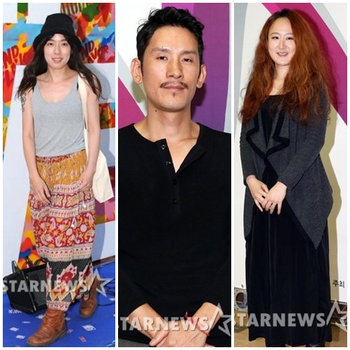 왼쪽부터 요조, 정차식, 선우정아 /스타뉴스