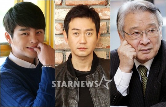 왼쪽부터 서인국, 박용우, 이순재/사진=머니투데이 스타뉴스