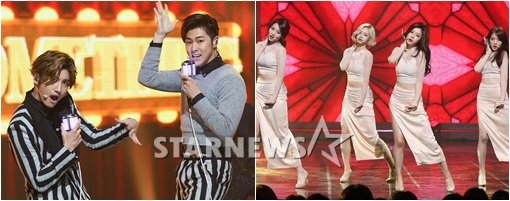 동방신기(왼)와 걸스데이 / 사진= 스타뉴스