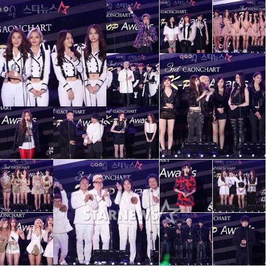 제3회 가온차트 K-POP 어워드 / 사진=홍봉진 기자, 이기범 기자