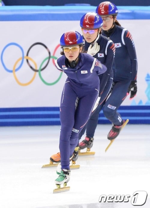 16년 만에 500m에서 메달에 도전하는 여자 쇼트트랙 대표팀. /사진=뉴스1