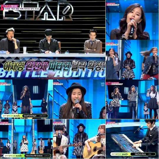 사진=SBS '일요일이 좋다-K팝스타3' 방송화면
