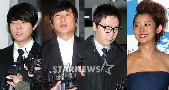 토니안, 이수근, 탁재훈, 송인화(왼쪽부터) /사진=스타뉴스