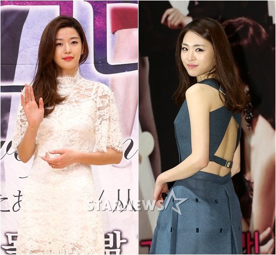 전지현(왼쪽)과 이연희 / 사진=스타뉴스