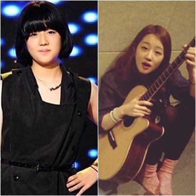 '슈퍼스타K2' 출연 당시 박보람(왼쪽)과 최근 모습 / 사진=CJ E&M, 박보람 트위터