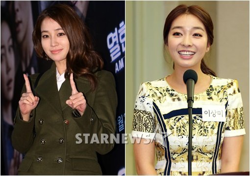 이민정(왼)과 이상미 / 사진= 스타뉴스