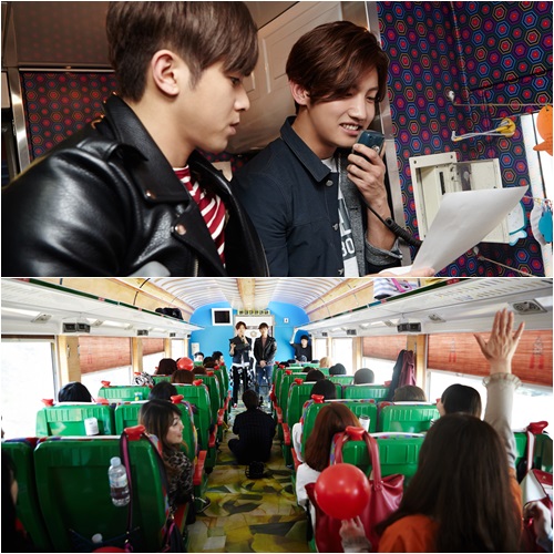 동방신기 기차여행/사진=SM엔터테인먼트