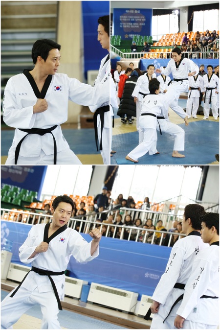 박유천 촬영현장/사진=골든썸픽쳐스