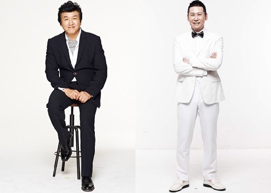 방송인 주병진(왼쪽)과 신동엽 /사진=tvN