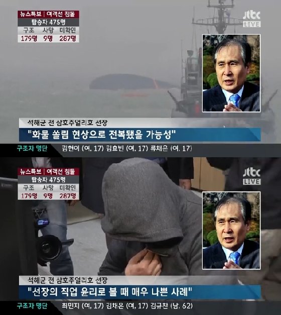 /사진=JTBC '뉴스특보'