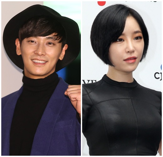 주지훈(왼쪽)과 가인 / 스타뉴스