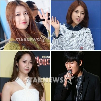 수지(왼쪽위부터 시계방향)와 도희, 박재정, 크리스탈 / 사진=스타뉴스