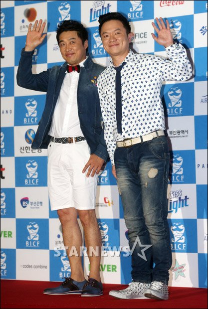(왼쪽부터)컬투 정찬우,김태균 /사진=이동훈 기자