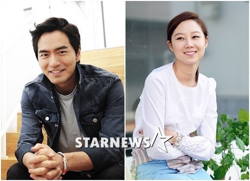 29일 열애 사실을 공개한 배우 이진욱(왼쪽)과 공효진/사진=스타뉴스