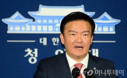 민경욱 청와대 대변인. /사진=머니투데이