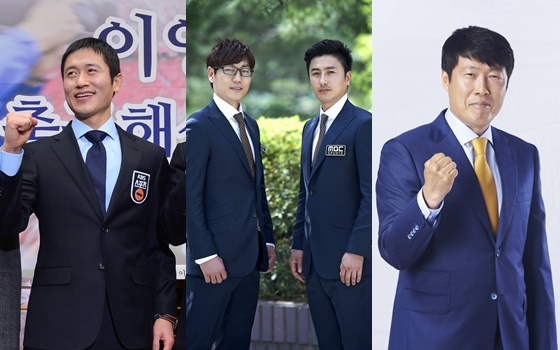 이영표, 송종국, 안정환, 차범근 해설위원 /사진=KBS, MBC, SBS