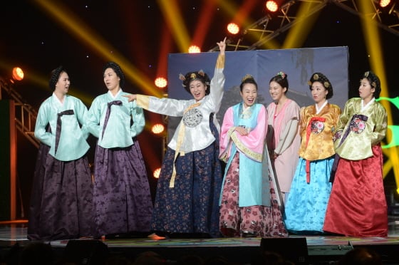 KBS 2TV '개그콘서트'의 '후궁뎐; 꽃들의 전쟁' 코너 /사진제공=KBS
