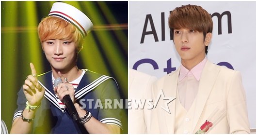 진영(왼)과 정용화 / 사진=스타뉴스