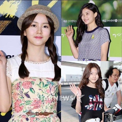 청소년 배우 김소현, 김유정, 김새론/사진=스타뉴스
