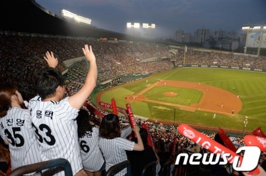 2014 프로야구가 400만 관중을 돌파했다. /사진=뉴스1