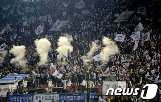 2014 프로야구가 400만 관중을 돌파했다. /사진=뉴스1