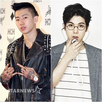 박재범(왼쪽)과 매드클라운 / 사진=스타뉴스, 스타쉽엔터테인먼트