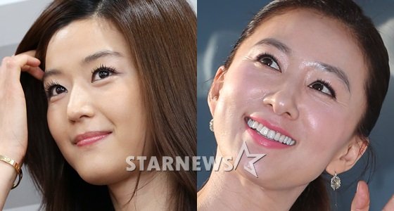 배우 전지현(왼쪽)과 김희애 /사진=스타뉴스
