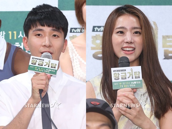 (왼쪽부터) 이용주, 한은서/사진=이기범 기자